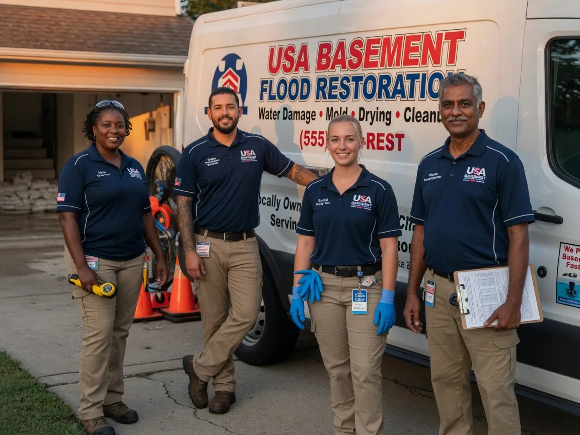 Basement Flood Cleanup company in Port Washington, OH