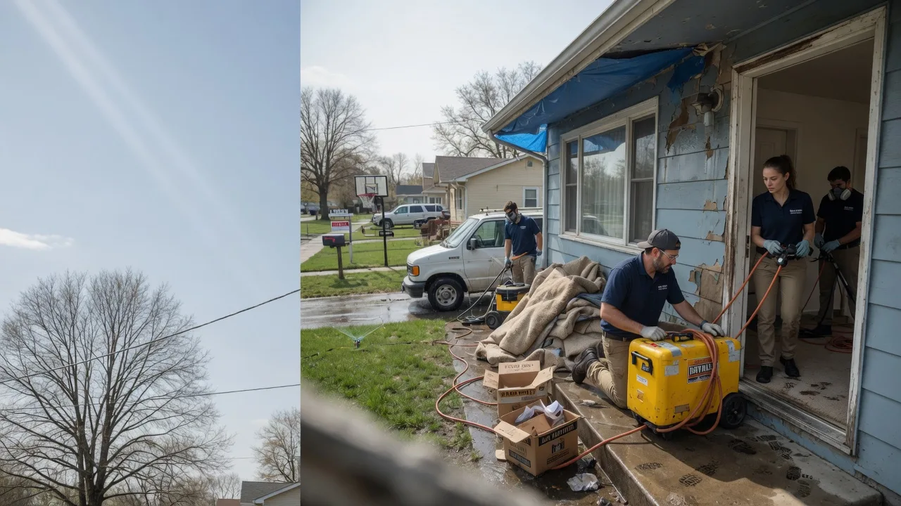 Basement Flood Cleanup in Port Washington, OH near me